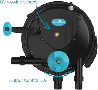 AllPondSolutions Pressurised Koi Pond Filter with UV Steriliser – For Outdoor Ponds Up to 5000L