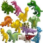No Hole Baby Dinosaur Bath Toys 12 