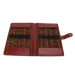 50Pcs 20CM Wood Double Pointed Knitting Needle, Portable Double Pointed Sweater Needle Knitting Needles Tool Sets with Storage Bag for Knitting Set