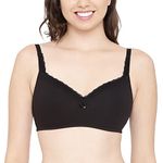 Enamor A017 Smoothening Wirefree Balconette T-Shirt Bra - Padded & High Coverage