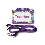 Teacher Roleplay Children's Novelty ID Card & Lanyard - Teacher Role play - Schools - Pretend Play - Imaginary Play