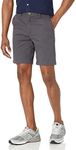 Amazon Essentials Men's Slim-Fit 9" Chino Short, Gray, 33