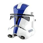 WINBST Star Wars Full Masks, Mandalorian Helm Mask, Halloween Cosplay Clone Trooper Imperial Stormtrooper Helmet Toy Prop for Party Halloween Carnival About 24inch Head Scope