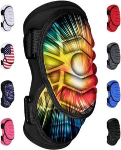 Exxact Sports Defender Plus Softball Elbow Guard Baseball, Batters Baseball Elbow Guard Youth & Adult with Adjustable Straps - (Tie Dye, Youth)