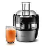 Philips Viva Collection Compact Juicer, 1.5 Litre, 500 W - Brushed Aluminium - HR1836/01