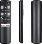 Universal for TCL-Android-TV-Remote, RC802V FNR1 Remote Control Compatible with All TCL Android Smart TV - No Setup Required