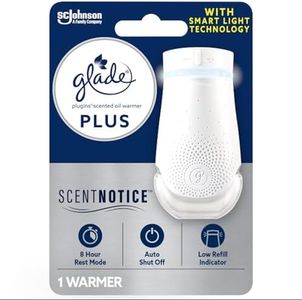 Glade PlugIn Plus Air Freshener Warmer, Holds Scented Oil Refill, 1 Count