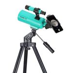 Maksutov-Cassegrain Telescope, Mak60 Telescopes for Kids Adults 750x60mm, Compact Portable for Travel, Beginner Astronomy Telescope with Adjustable Tripod Finderscope and Phone Adapter