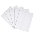 uxcell Corrugated Plastic Sheets,3mm White Blank Yard Lawn Signs,12 Inch x 16 Inch,Waterproof Sign Blank Board 5pcs