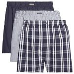 Calvin Klein Men's Boxer Shorts, Classic, Blue (Tide/Morgan Plaid/Montague Stripe Tmm), L