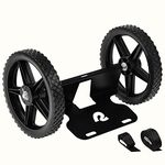 Retrospec Palisade 45 & 65 Qt Cooler Wheel Kit with 12” No-Flat Tires - Durable Straps & Power-Coated Steel Axles - 65qt