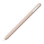 UPPERCASE Designs NimbleSleeve Premium Silicone Case Holder Protective Cover Sleeve Compatible with iPad Apple Pencil Pro and 2nd Generation Only (Beige)