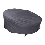 Avalon Round Day Bed Cover, Patio Daybed Cover, Patio Furniture Covers, Outdoor Furniture Covers, Covers For Patio Furniture - 79"W X 34"H Back Sloping To 22" At Front