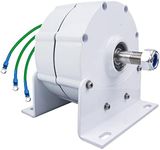 Tqing Generator Low Speed 8000W 12V 24V 3 Phase Gearless Permanent Magnet AC Alternators for Wind Water Turbine Diesel Engine,220v