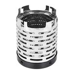 DUTTY Mini Heater Stove Wear-resistant Outdoor Camping Gas Heater Stove Portable Steel Warmer Heating Cover Stove Camping Accessories