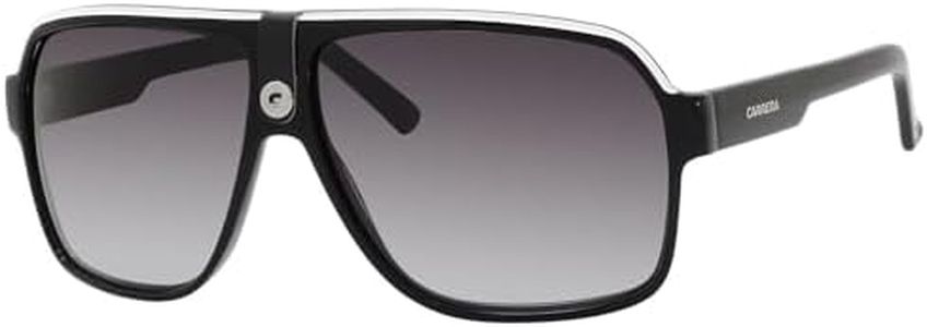 Carrera Men's CARRERA 33 Sunglasses, BLACK CRYSTAL GREY, 62