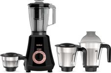 Havells Hydro Plus 1000 watt 4 Jar Mixer Grinder with Ball Bearing Motor, 22000 RPM, Wider mouth Stainless Steel Jar, Hands Free operation, SS-304 Grade Blade & 2 Yr Manufacturer Warranty