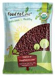 Organic Dark Red Kidney Beans, 15 Pounds – Non-GMO, Kosher, Raw, Sproutable, Vegan