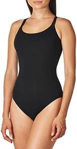 Capezio Women's Classic Double Strap Camisole Leotard, Black, Medium