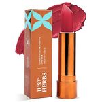 Just Herbs Ultra Matte Bullet Lipstick Nourishing Non Drying and Long Stay Lipsticks for Women 4 g (Dreamy Rose)