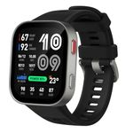 Amazfit Bip Max 50mm Smart Watch, 2.07" AMOLED Display, 20 Days Battery, GPS, 4GB Storage, Offline Maps, Hybrid Training, 150+ Sports, HYROX Mode, Fitness Tracker for Android & iPhone