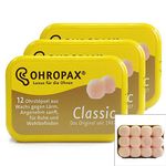 Ohropax Classic Wax Mouldable Earplugs 3 Packs (18 Pairs)