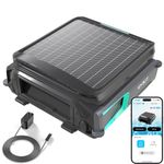 WYBOT F1 Solar Powered Robotic Pool Surface Skimmer Robot with 8-Hour Continuous Cleaning, 7L Large Debris Basket, App Control, Works for All Pool Shapes–Above & In-Ground Pool