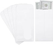 NSSP White Open End Postal Catalog Envelopes, Letter Size Invitation Envelopes for Corporate Use 100 GSM - 9.5 x 4.5 Inch (Pack of 75 PICES)