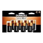 Duracell Coppertop C Batteries, 8 C