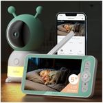 Boifun 2K 2.4GHz WiFi Baby Monitor,