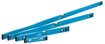 OX Trade 4 Piece Level Set - 600, 1200 & 1800mm Trade Level and Trade 230mm Torpedo Level