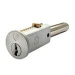 Latham's Hardware Single Roller Shutter Bullet Lock Round Face Security Pin Lock