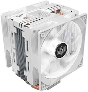 Cooler Master Hyper 212 LED Turbo White Edition CPU Cooler with 2 PWM fans with White LEDs - White - RR-212TW-16PW-R1