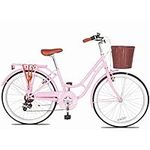 insync Concept Belle 24 inch Wheel Girls Pink Bicycle