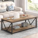 FOLUBAN Modern Coffee Table, Living