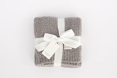 SARANONI Super Soft Comfy Bamboni Blanket for Kids and Teens 40" x 60" (Gray, 40" x 60")