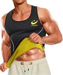 LAZAWG Men Sauna Vest - Waist Trainer Sweat Vest Body Shaper Sauna Suits Vests Neoprene Tank Top Workout Fitness Gym