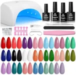 Beetles Gel Nail Polish Kit with UV