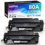 INK E-SALE Compatible 80A 05A Toner Cartridge Replacement for HP CF280A CE505A for HP LaserJet Pro 400 M401d M401dn M401n M401dw M425dn M425n M425d M425w M425dw P2055 P2055d P2055dn P2035 P2035n 2Pack