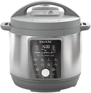 Instant Pot Duo Plus, 6-Quart Whisper Quiet 9-in-1 Electric Pressure Cooker, Slow Rice Steamer, Sauté, Yogurt Maker, Warmer & Sterilizer, Free App with 800+ Recipes, Stainless Steel