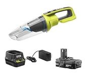 RYOBI ONE+ 18V PCL702 Cordless Wet/Dry Hand Vacuum Kit with Battery and Charger (Bulk Packaged), PCL702+BATTERY+CHARGER