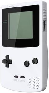 eXtremeRate Black Replacement Full Set Buttons for Gameboy Color GBC - Handheld Game Console NOT Included