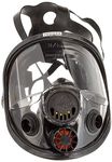 Honeywell 760008A North Safety Products, 7600 Series Full Facepiece Respirator, Dual Cartridge, Medium/Large