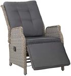 Gardeon Recliner Chair Wicker Sun L