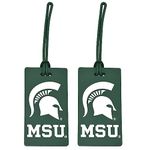 Collegiate Pulse Michigan State University Spartans NCAA PVC Luggage Tag