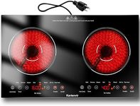 Karienvir 2 Burner Electric Cooktop