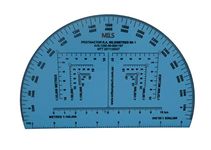 United Kingdom MOD RA 6 Inch Protractor NSN 4VS-1290-99-9681197 is a Map Protractor Military for Land Navigation in Mils. This Map Tool is used for Map Reading, Orienteering, and Survival Navigation.