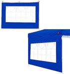 SCOCANOPY SideWall for 10x10 Canopy Frame, 2Pack SunWall Only,Blue