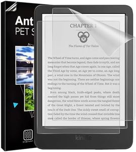 TiMOVO (3 Pack) Anti-Glare Screen Protector Designed for All-New Kindle 11th/10th Generation (6 inch - 2022/2019 Release), Scratch Resistant PET Screen Film Protector, Matte