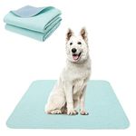 KOOLTAIL Washable Pee Pads for Dogs 2 Pack 36" x 41" Puppy Training Pad By